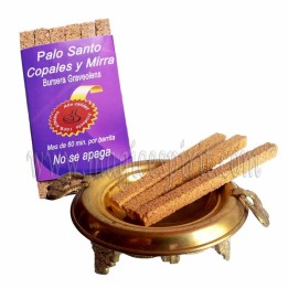 Incienso artesanal Palo Santo copal y mirra