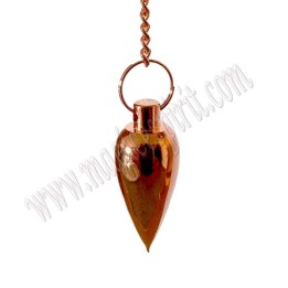 Péndulo Metalico Cónico  cobre