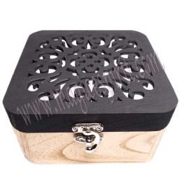 Caja con Mandala láser con espejo