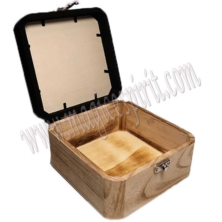 Caja con Mandala láser con espejo