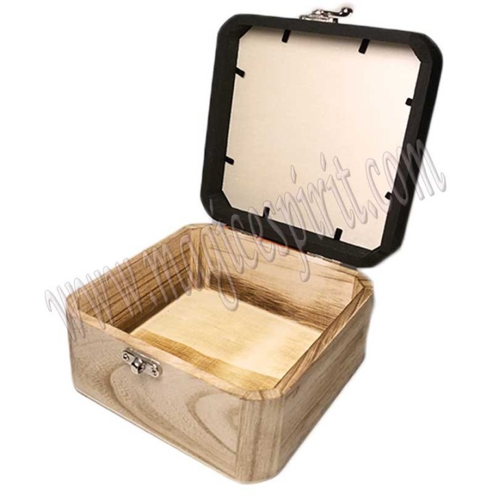 Caja con Mandala láser con espejo